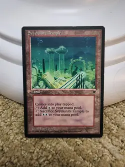 Svyelunite Temple x1 regular 1994 Fallen Empires LP MTG - Image 1