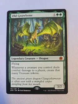 Old Gnawbone - Adventures in the Forgotten Realms (AFR)- LP MTG Magic - Image 1