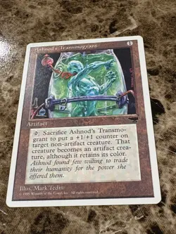 ASHNOD'S TRANSMOGRANT Magic the Gathering MTG Chronicles MP -D - Image 1