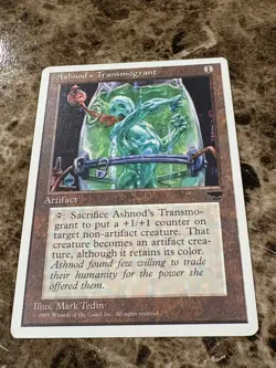 ASHNOD'S TRANSMOGRANT Magic the Gathering MTG Chronicles MP -C - Image 1