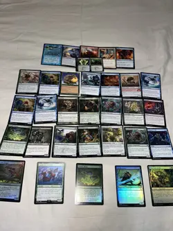MTG FROGS Themed Magic The Gathering Card Lot+ BONUSES - Image 1