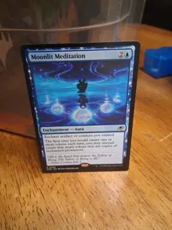 MOONLIT MEDITATION mtg NM-M Edge of Eternities 1 Rare - Image 1