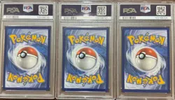 🌀SWIRL PSA 10 BULBASAUR SQUIRTLE CHARMANDER 151 POSTER COLELCTION POKEMON 🌀 - Image 2