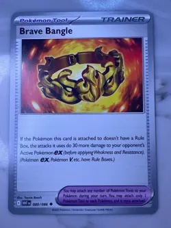 Brave Bangle #080/086 SV: White Flare Pokemon Card TCG - Image 1