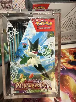 See Pics Pokemon TCG: Scarlet & Violet Paldea Evolved Booster Box [New][Sealed] - Image 2