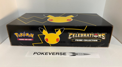 Pokemon TCG 25th Anniversary Celebrations Prime Collection Box MIB!! 820650809750 - Image 1