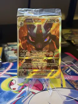 Lucario VSTAR SWSH291 Sealed Crown Zenith Black Star Promo Holo Pokemon TCG - Image 1