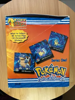 1999 Pokemon Action Flipz Series 1 Booster Hobby Box Artbox 24ct Packs Sealed - Image 3