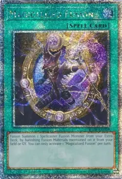 Yugioh! LP Magicalized Fusion - RA01-EN058 - Quarter Century Secret Rare - 1st E - Image 1