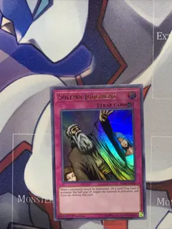YuGiOh! Solemn Judgment BLRR-EN100 1st Edition NM/VNM UR - Image 1
