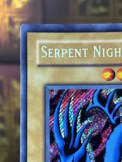 Yugioh Serpent Night Dragon Secret Rare MRL-103 Magic Ruler 1st Edition -NM - Image 2