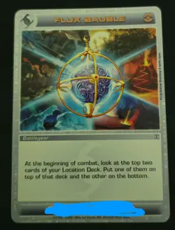 LP Chaotic 141/250 Flux Bauble Copper Letters Rare Battlegear Card - Image 1