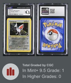 CGC 9.5 Skarmory 13/111 Neo Genesis (GERMAN) Holo Rare POP 1 Pokemon Card psa - Image 3