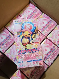 EB-01 Memorial Collection Extra One Piece Japanese Card Game Case 12 Booster Box - Image 4
