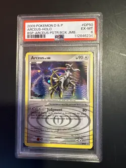 Pokemon TCG Arceus DP Black Star Promotional Holo Card DP50 - Image 1