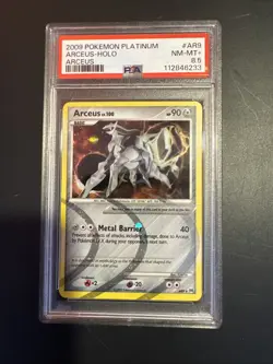 Pokemon TCG Arceus Card Holo, Colorless, LV. 100,AR5, 2009 - Image 1