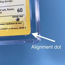 CGC 7.5 Raichu 1st Edition Base Set 14/102 MISCUT Error Holo Rare Pokemon Card - Image 3