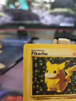 Pokemon TCG Ivy Pikachu Black Star Promo #1 Card WOTC NM! Super Clean! - Image 2