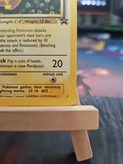 Pokemon TCG Ivy Pikachu Black Star Promo #1 Card WOTC NM! Super Clean! - Image 4