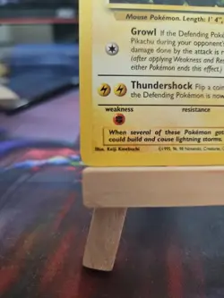 Pokemon TCG Ivy Pikachu Black Star Promo #1 Card WOTC NM! Super Clean! - Image 5