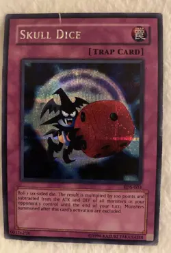 Skull Dice Limited Edition - Prismatic Secret Rare Holo Foil Yugioh Card Card - Image 1