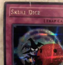Skull Dice Limited Edition - Prismatic Secret Rare Holo Foil Yugioh Card Card - Image 2