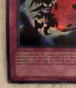 Skull Dice Limited Edition - Prismatic Secret Rare Holo Foil Yugioh Card Card - Image 4