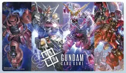 Gundam Card Game Official Goods Set 01 Playmat FIRST COMBAT Japanese NEW DHL - Image 1