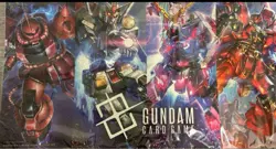 Gundam Card Game Official Goods Set 01 Playmat FIRST COMBAT Japanese NEW DHL - Image 2