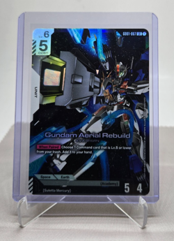 Gundam Aerial Rebuild GD01 067 LR Gundam Card Game - Newtype Rising - Image 4