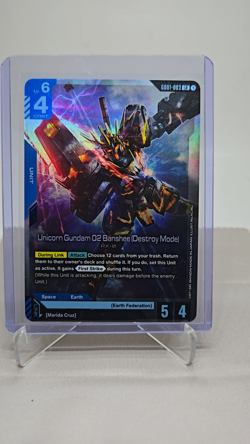 Gundam Card Game Newtype Rising Unicorn Gundam 02 Banshee Destroy Mode 003 LR - Image 2
