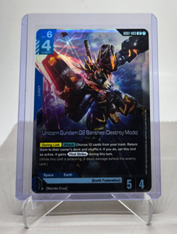 Gundam Card Game Newtype Rising Unicorn Gundam 02 Banshee Destroy Mode 003 LR - Image 3