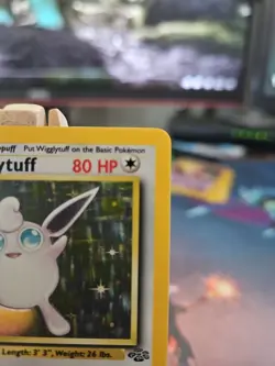 Pokemon TCG Wigglytuff Holo Rare Card 16/64 LP - Image 3