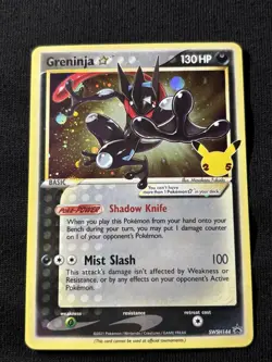 Pokemon TCG Greninja Gold Star SWSH: Sword & Shield Promo Card #SWSH144 NM/Mint - Image 1