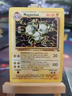 Pokemon TCG Magneton Card 26/62 Fossil Regular Non Holo Mint! Rare - Image 1