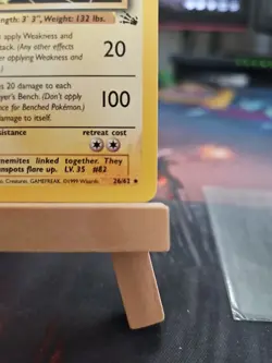 Pokemon TCG Magneton Card 26/62 Fossil Regular Non Holo Mint! Rare - Image 4
