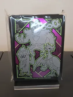 Pokemon TCG Card Deck Sleeves x65 - Shrouded Fable Okidogi Munkidori Fezandipiti - Image 1