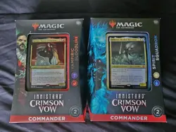 MTG Innistrad Crimson Vow Set 2 Commander Decks Magic the Gathering NEW & SEALED - Image 1