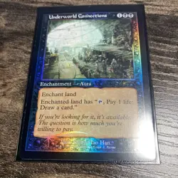Magic the Gathering: MTG UNDERWORLD CONNECTIONS OPEN HOUSE RETRO FOIL PROMO - Image 1
