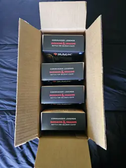 MTG Commander Legends Battle For Baldur's Gate Set of 4 Decks Magic NEW SEALED 195166181851 - Image 2