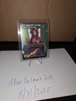 2025 MTG Final Fantasy Aerith Gainsborough Barderless Surge Foil #519 - Image 1