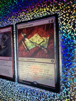 MTG Tarkir: Dragonstorm (TDM) Rare Foil 0103 Cori-Steel Cutter - Image 4