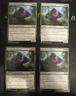 Silverback Shaman X4 M20 Core Set 2020 Magic the Gathering MTG - Image 1