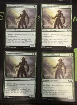 Greenwood Sentinel X4 M20 Core Set 2020 Magic the Gathering MTG - Image 1