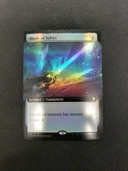 MTG *Blade Of Selves Extended Art Foil X1* (NM) Baldurs Gate Magic The Gathering - Image 1