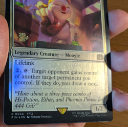 Stiltzkin, Moogle Merchant - Pre-release Foil Stamped Promo - Final Fantasy MTG - Image 5