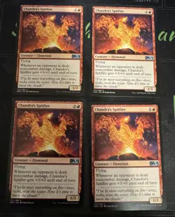 Chandra's Spitfire X4 M20 Core Set 2020 Magic the Gathering MTG - Image 1