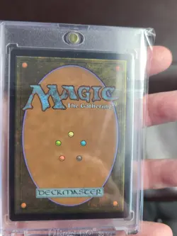 MTG MAGIC THE GATHERING DOUBLE MASTERS TOPPER BORDERLESS FOIL MANA CRYPT - Image 2