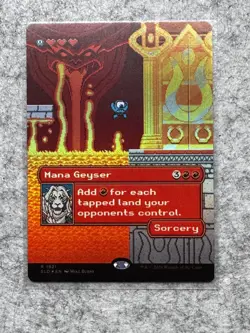 Mana Geyser 1821 Rainbow Foil Extra Life Secret Lair MTG Near Mint - Image 1