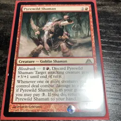 Pyrewild Shaman - Dragon's Maze #36/156 MTG Magic The Gathering - Image 1
